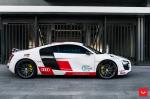 Audi R8 V10 on Vossen Wheels (VFS4) 2017 года
